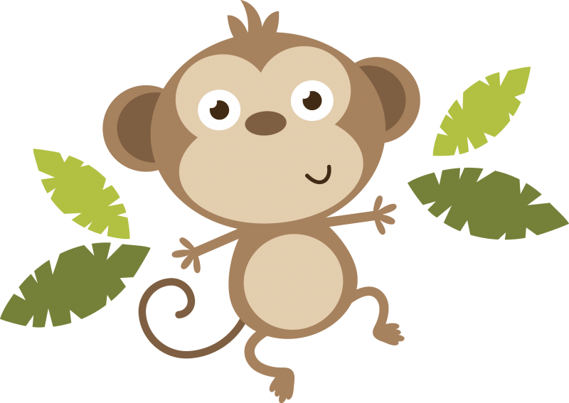free monkey svg cut file Clip Art Library