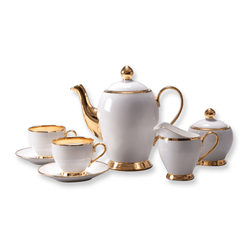 Tea Pot And Cup Set Clipart Tea time set on water image
