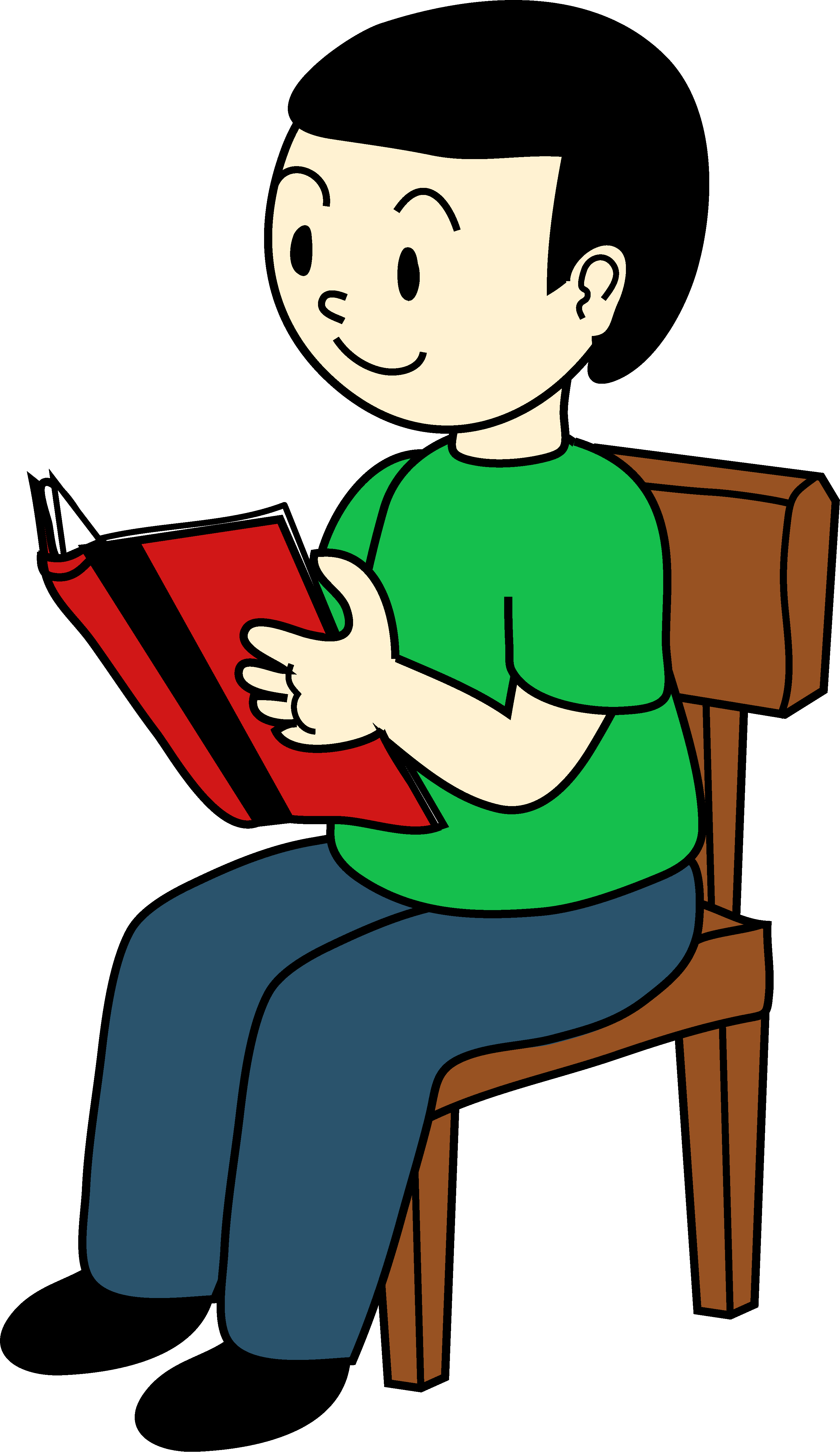Free Student Sitting At Desk Clipart, Download Free Student Sitting At