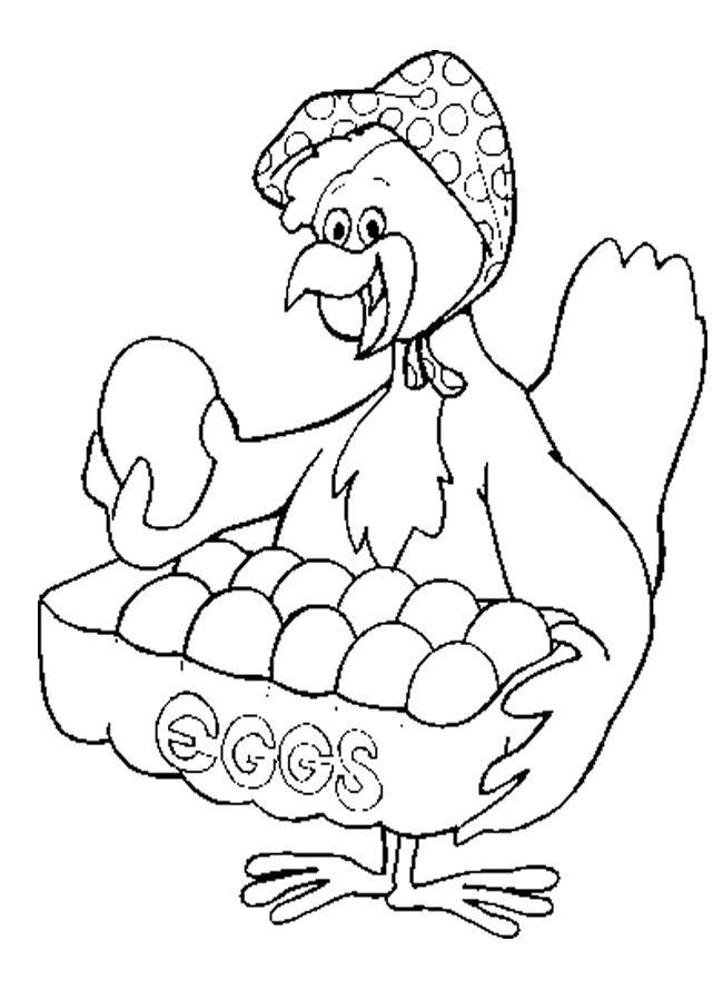 Free Coloring Pages For Chickens, Download Free Coloring Pages For
