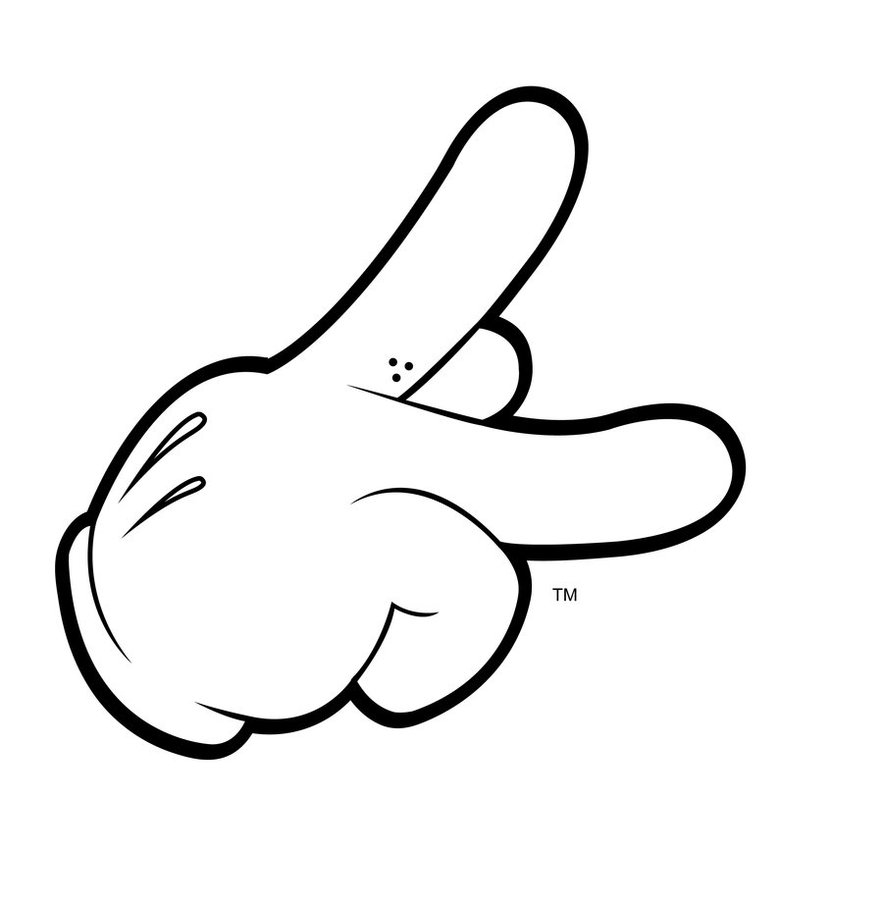 cartoon middle finger hands Clip Art Library