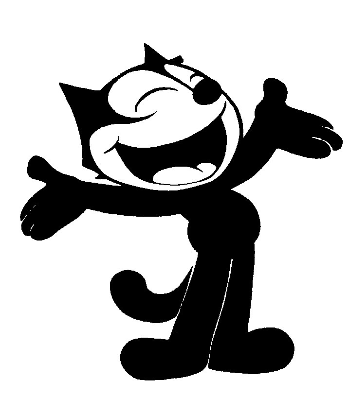 Cartoon Characters Black And White Images Cartoon Clipart Characters
