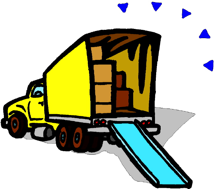 Free Moving Truck Cartoon, Download Free Moving Truck Cartoon png
