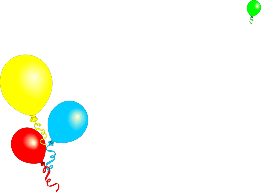 Free Balloons Border, Download Free Balloons Border png images, Free ClipArts on Clipart Library