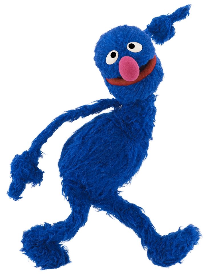 sesame street blue muppet Clip Art Library