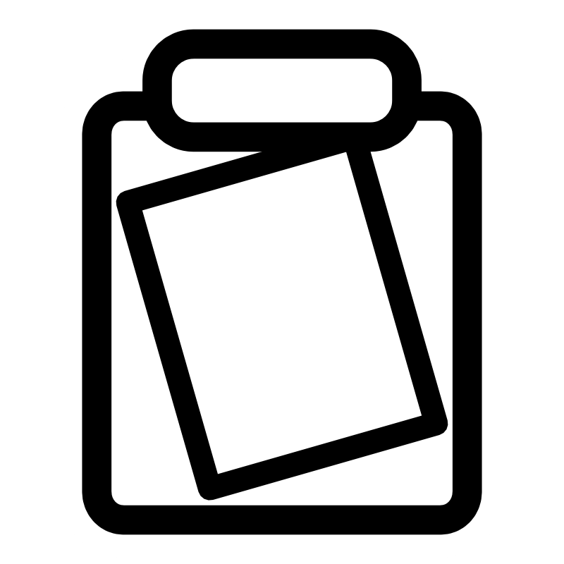 Clipboard Clipart Outline Download clipboard logo images and photos