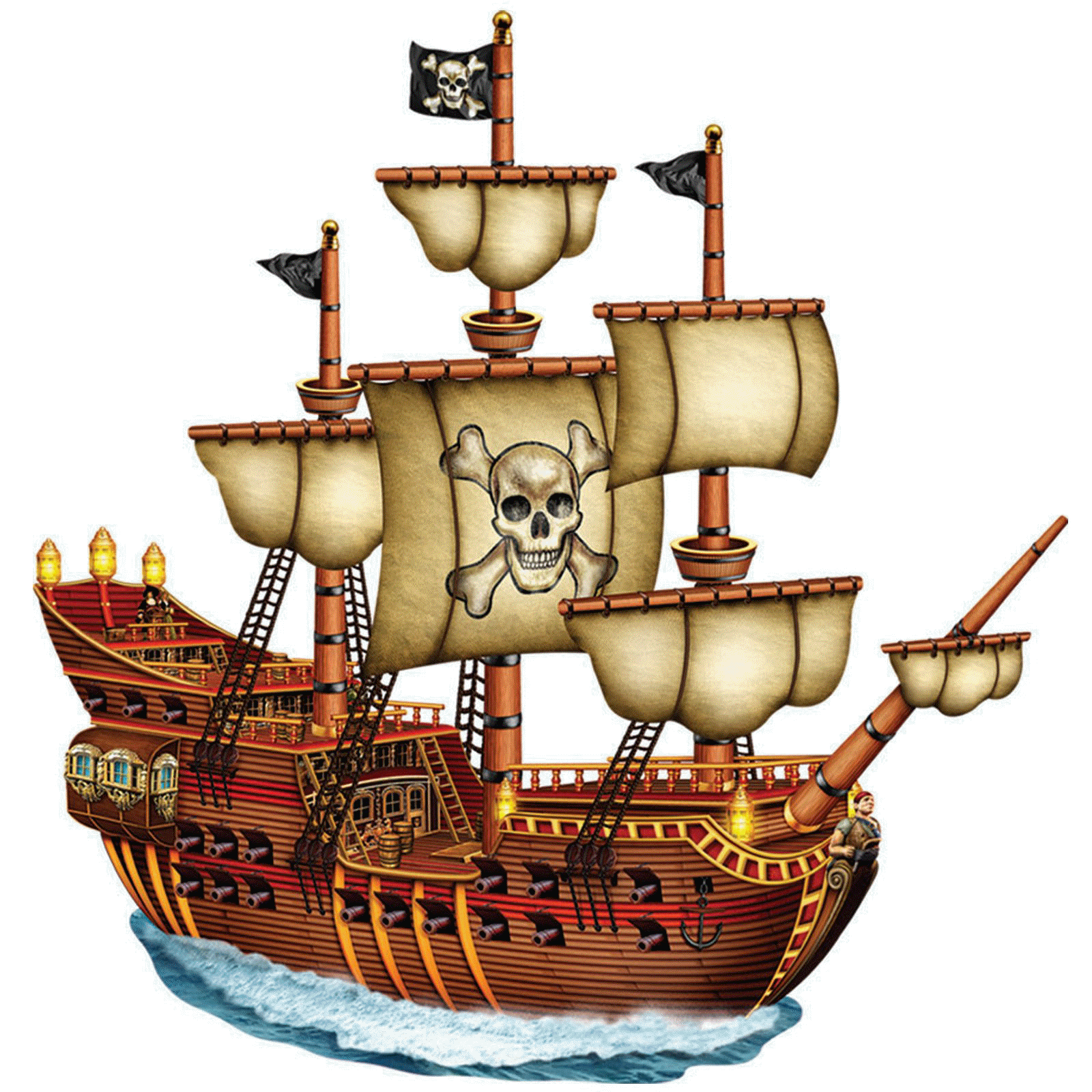 Free Pirate Boat, Download Free Pirate Boat png images, Free ClipArts