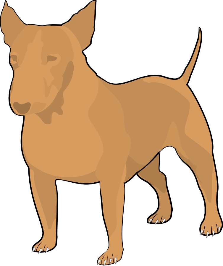 Free Bull Terrier Cartoon, Download Free Bull Terrier Cartoon png
