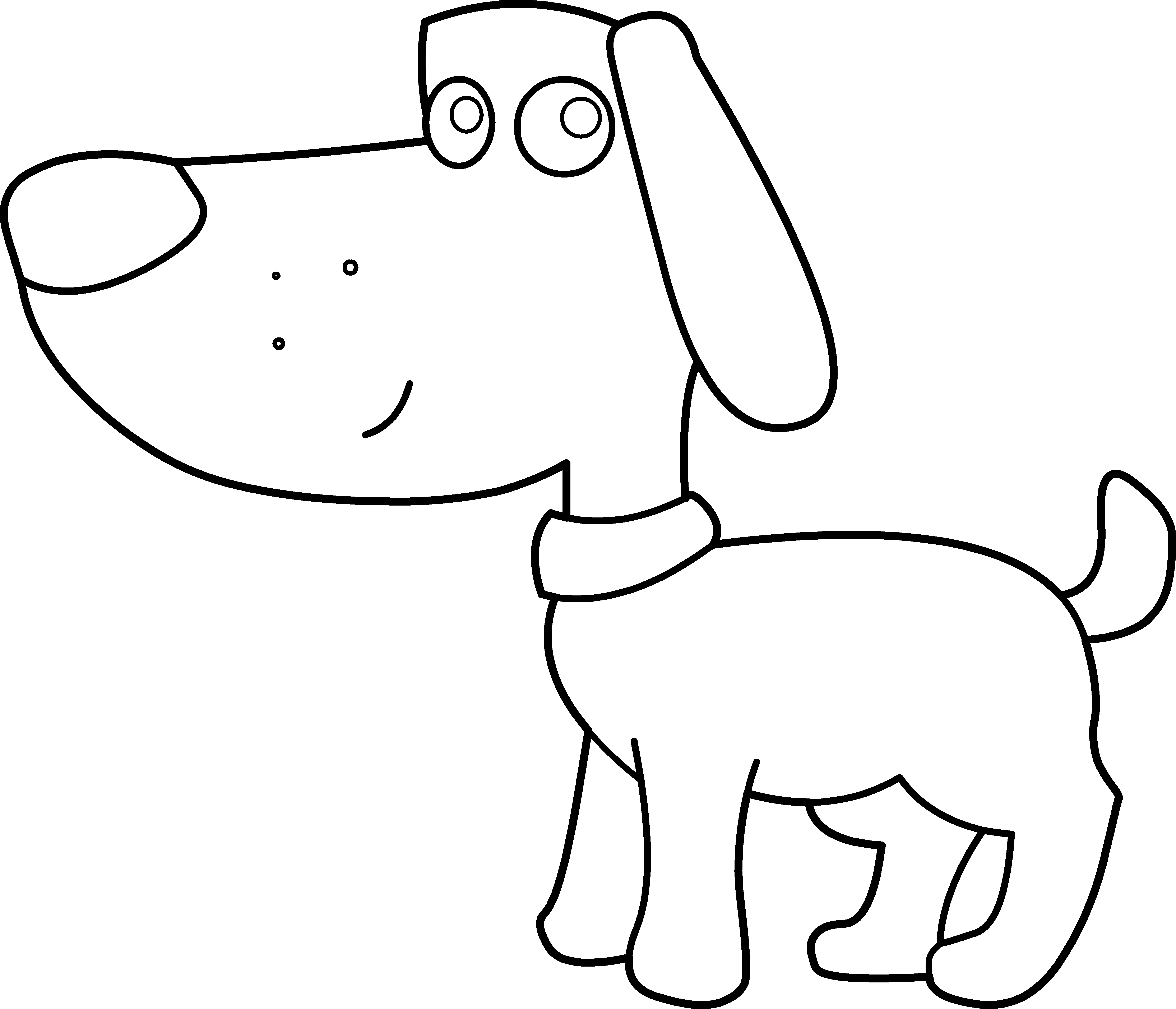 png dog bw clipart Clip Art Library