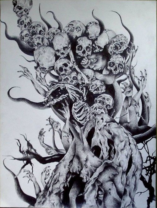 Tattoo Sleeve Skull Filler - Clip Art Library 663_x_500_jpg