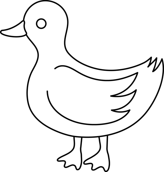 Free Outline Of A Duck, Download Free Outline Of A Duck