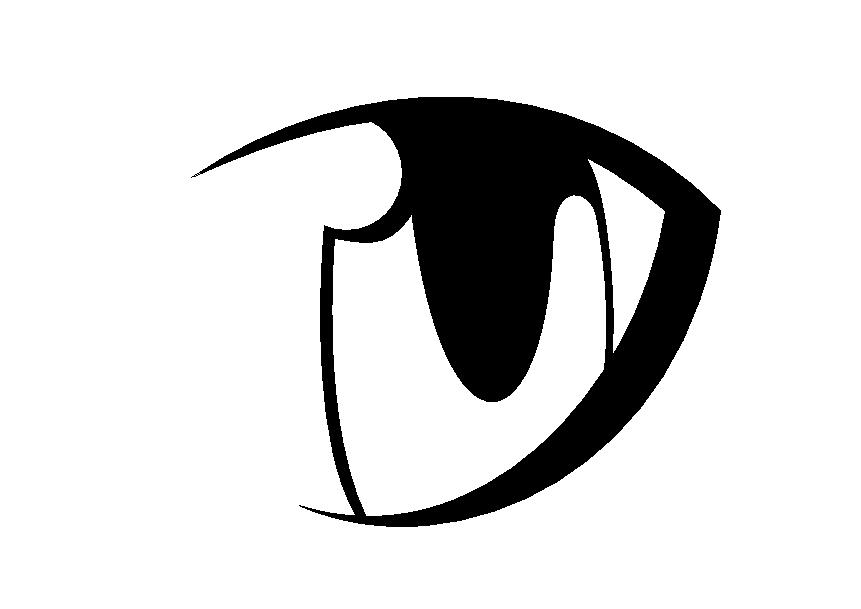 Black And White Anime Eyes Png Frikilo Quesea