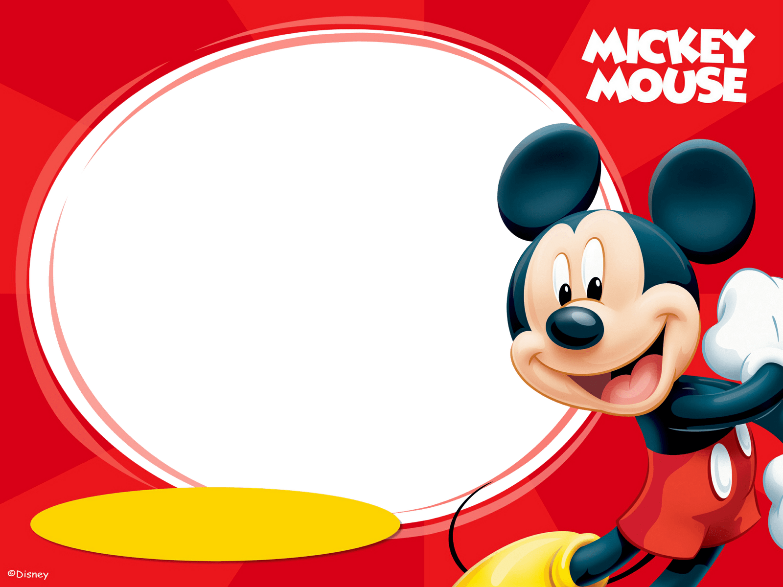 mickey mouse birthday background Clip Art Library