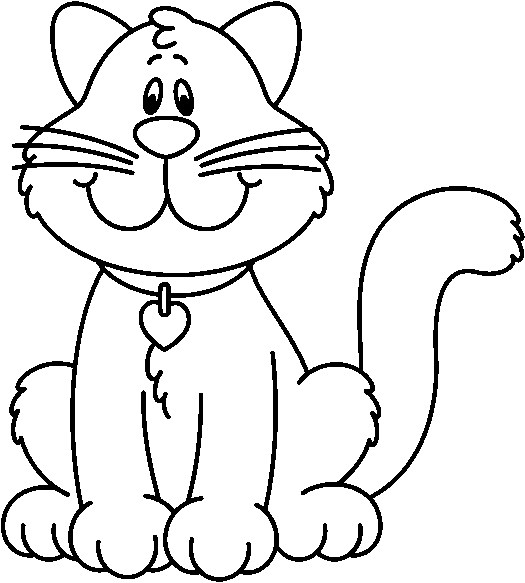 Free Kitten Clipart Black And White, Download Free Kitten Clipart Black