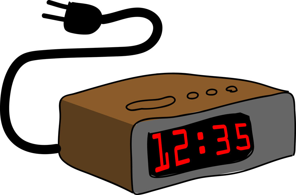 digital alarm clock clipart Clip Art Library