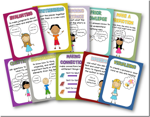 printable reading comprehension strategies #2019195