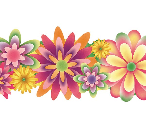 Border Flowers Clipart Beautiful Floral Designs for Your Projects