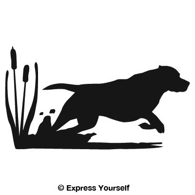 Labrador Silhouette Tattoo - Clip Art Library 400_x_400_jpg