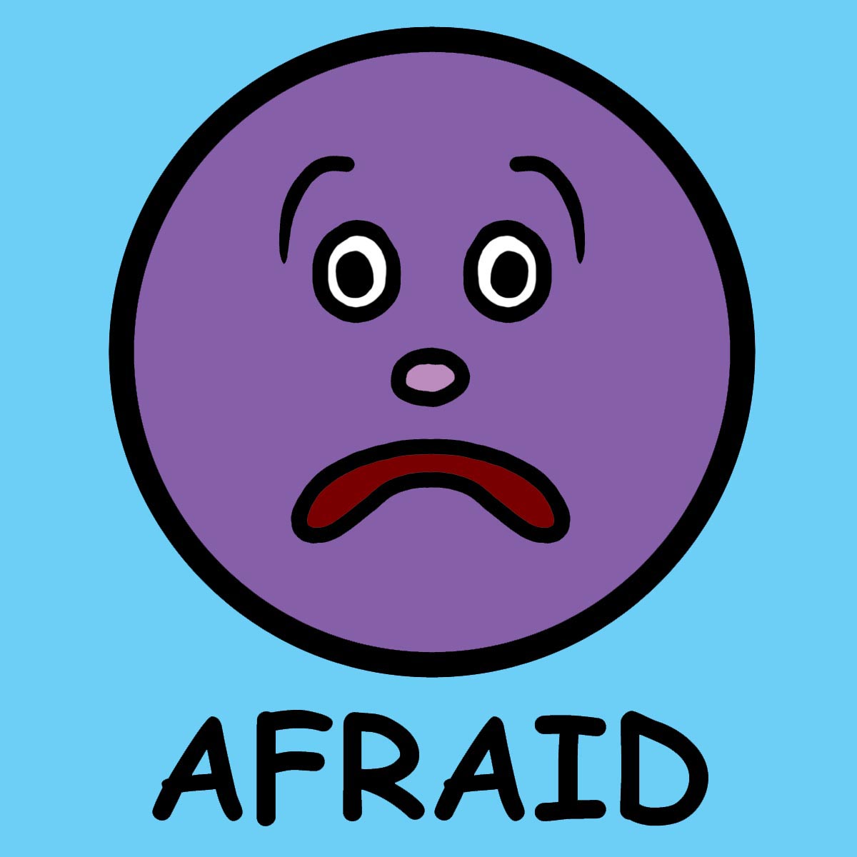 Free Afraid Face, Download Free Afraid Face png images, Free ClipArts