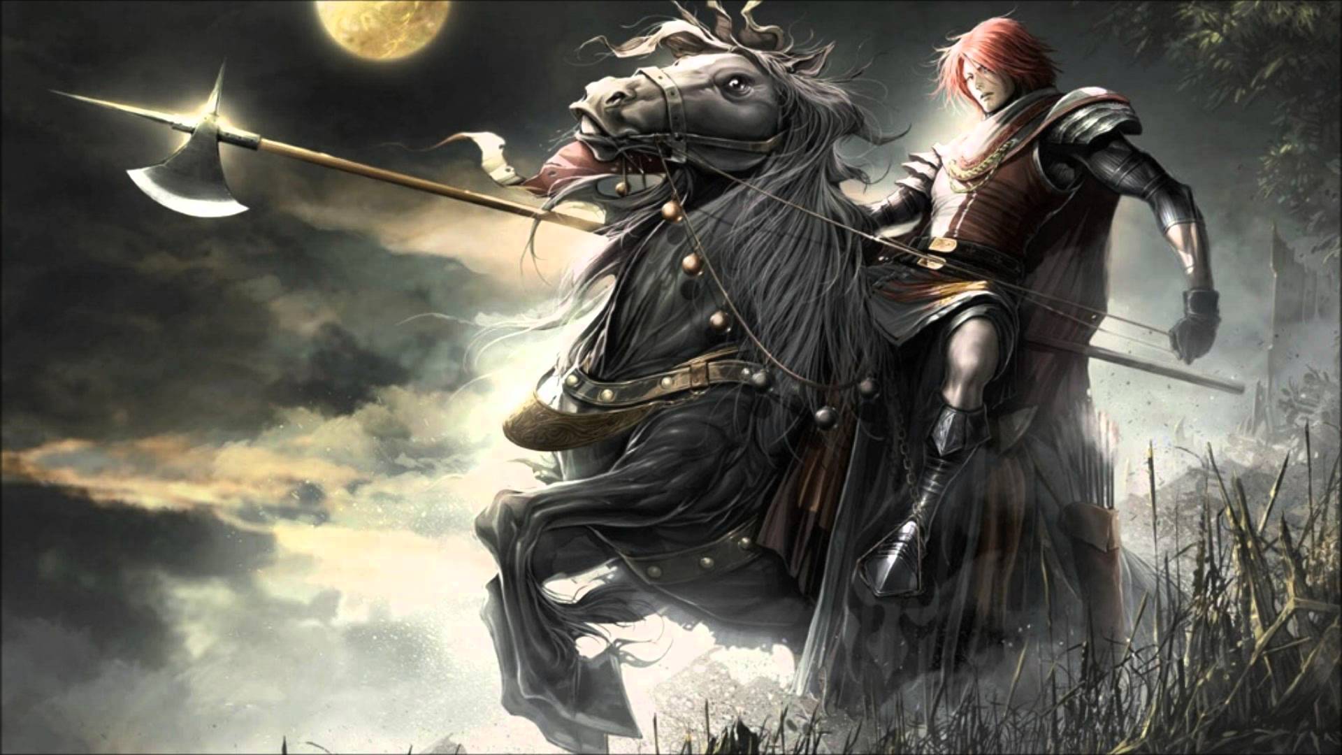 Free Black Knight On Black Horse, Download Free Black Knight On Black