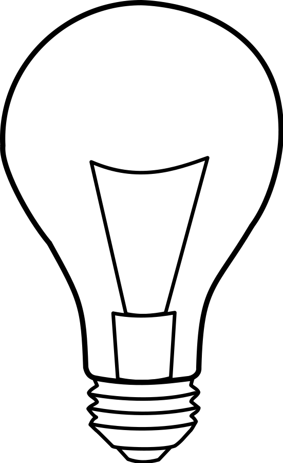 Small LED Light Bulb Clip Art Cliparts