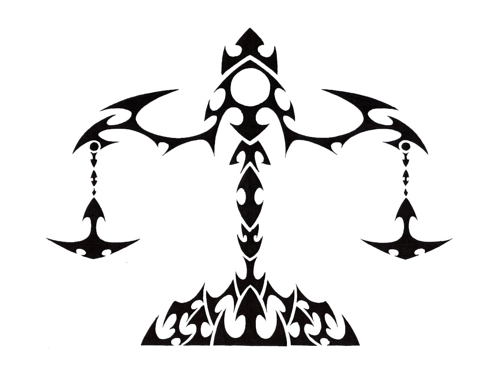 Libra Yin Yang Tattoo - Clip Art Library 768_x_1024_jpg