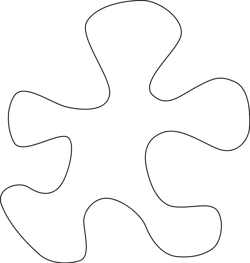 Free Puzzle Piece Outline, Download Free Puzzle Piece Outline png