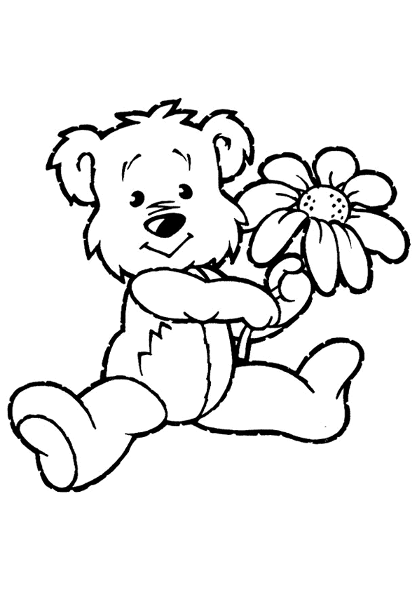 Free Teddy Bear Black And White, Download Free Teddy Bear Black And