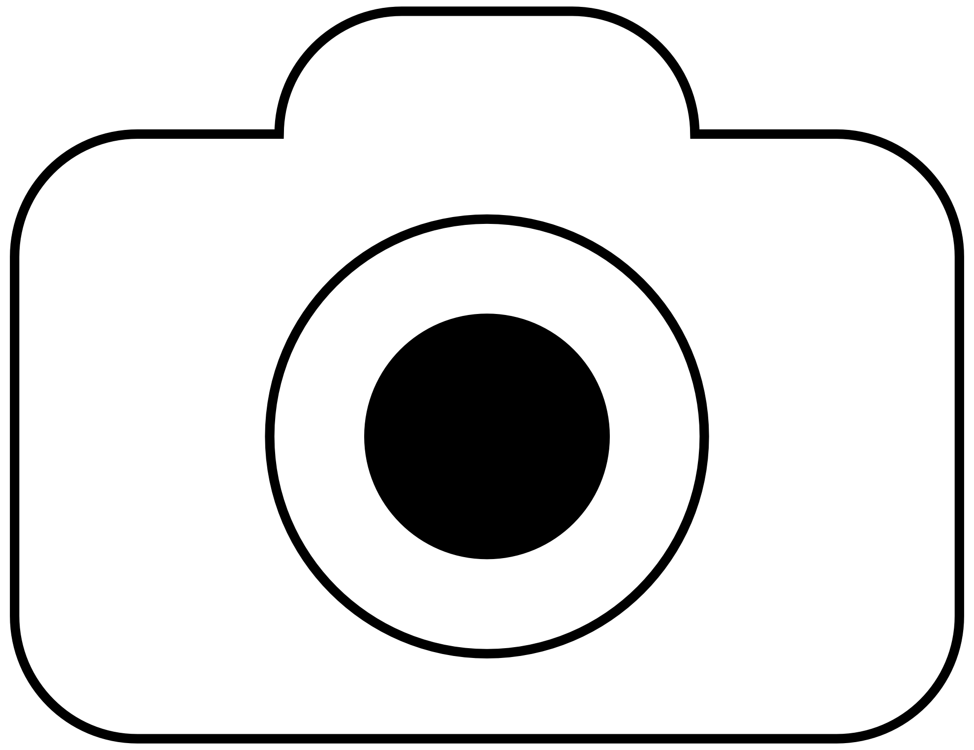 Free Camera Line Art, Download Free Camera Line Art png images, Free