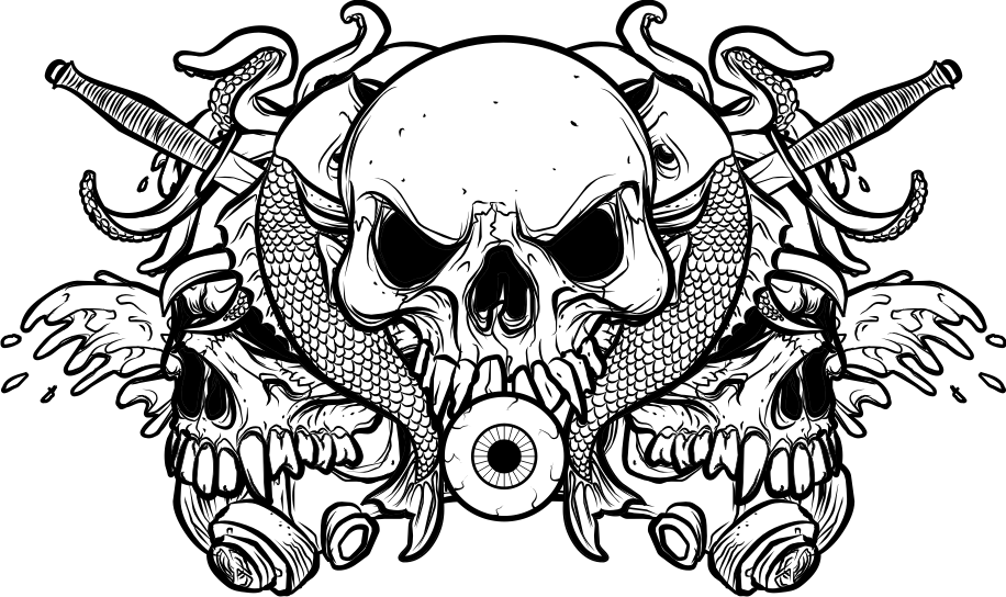Free Vector Skull, Download Free Vector Skull png images, Free ClipArts