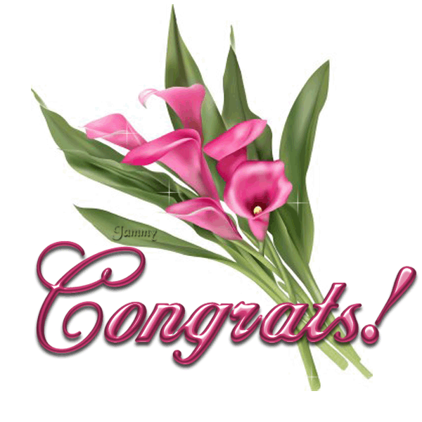 congratulations gif images with flowers Clip Art Library
