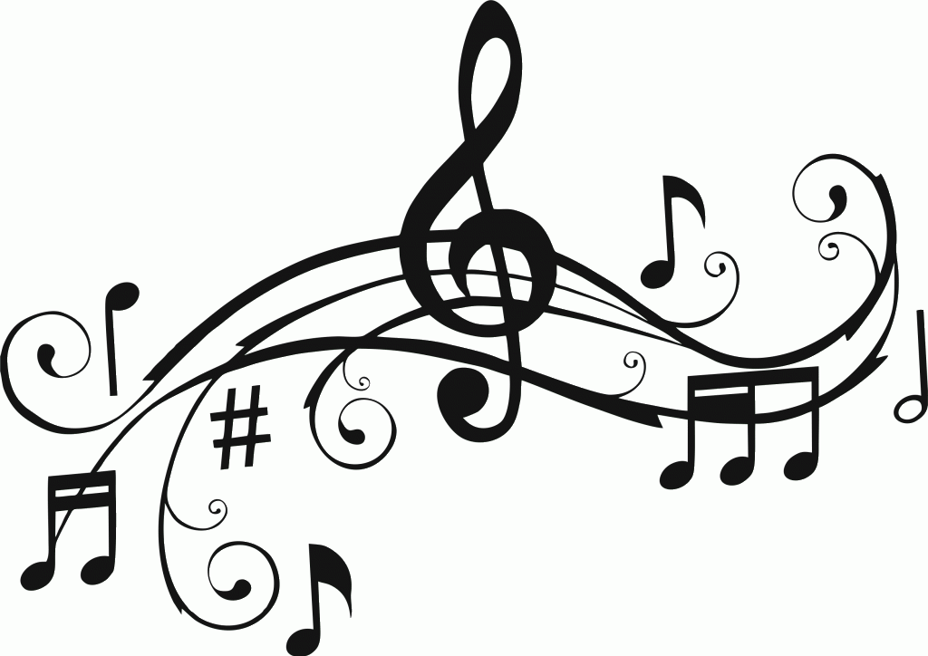 music clipart black and white Clip Art Library