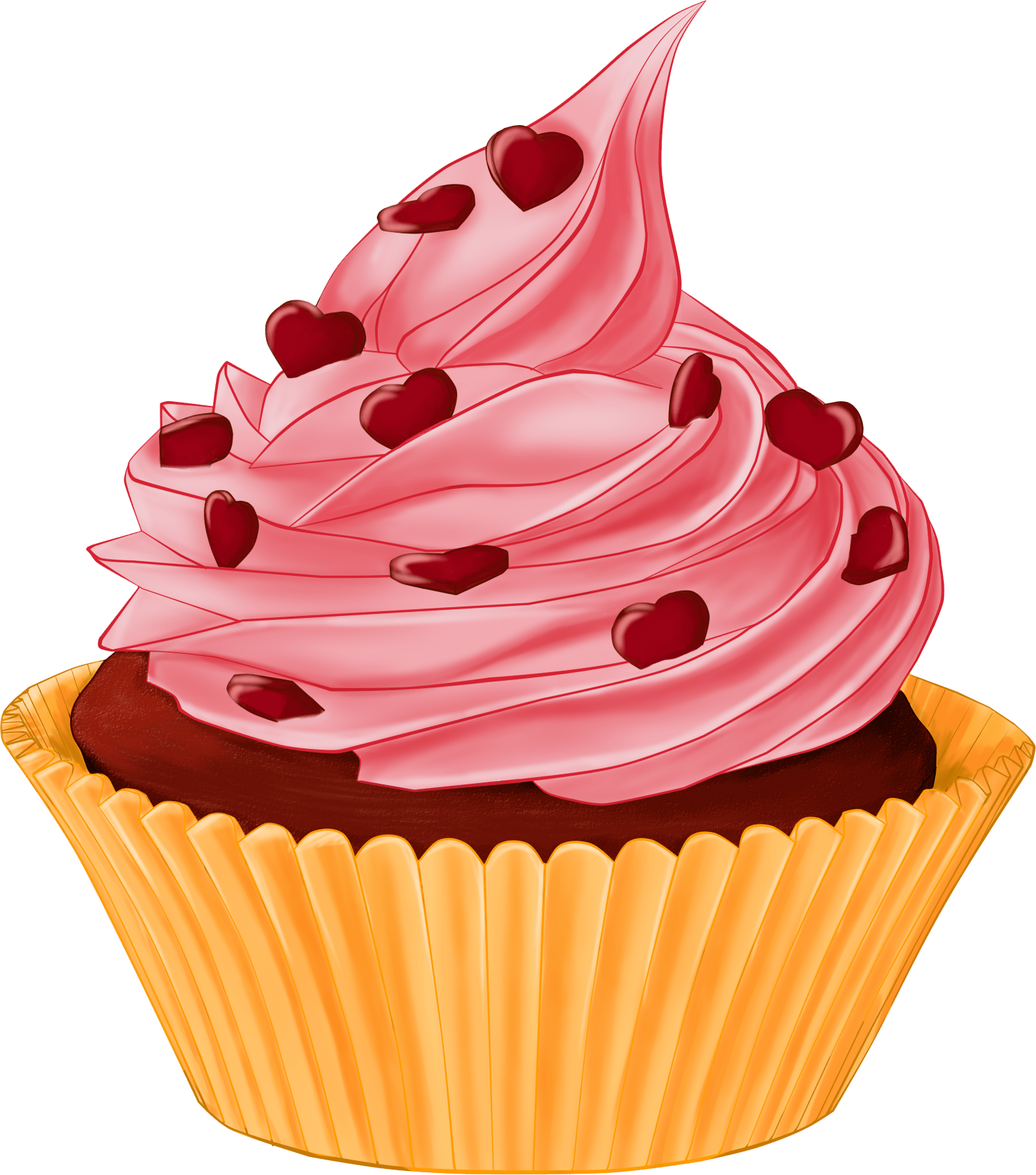 Free Cupcakes Drawing, Download Free Cupcakes Drawing png images, Free