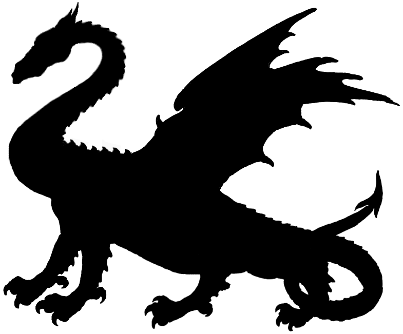 Free Dragon Silhouette, Download Free Dragon Silhouette png images