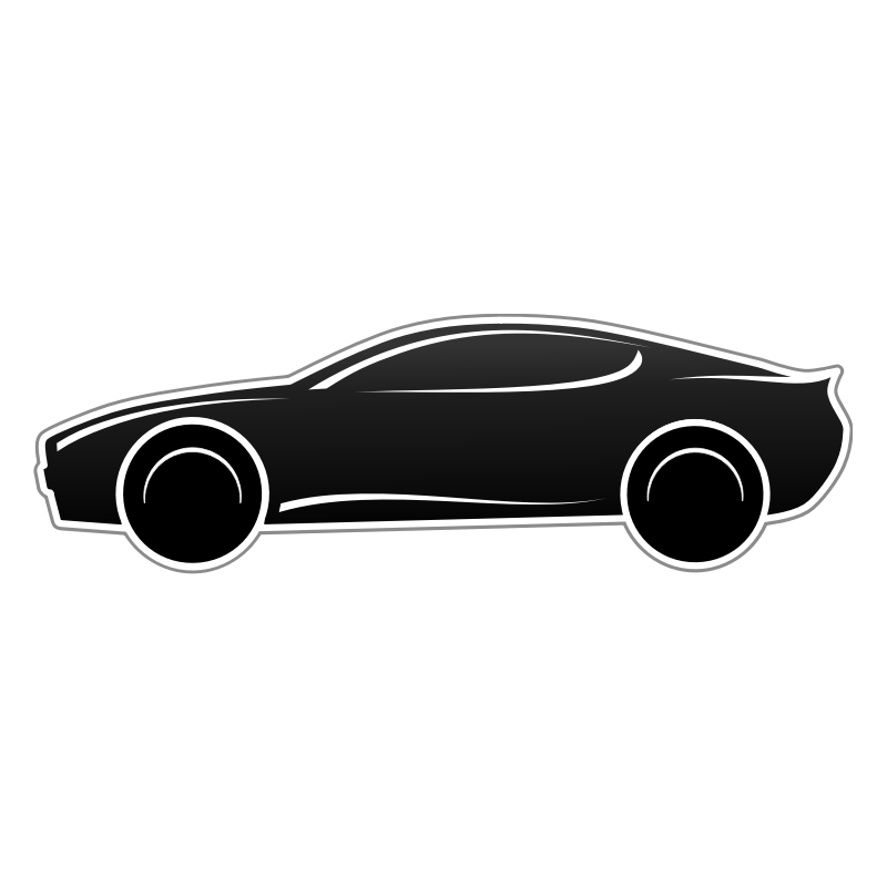 Free Sports Car Clipart Black And White, Download Free Sports Car