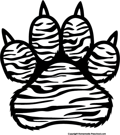Free Tiger Paw Print, Download Free Tiger Paw Print png images, Free