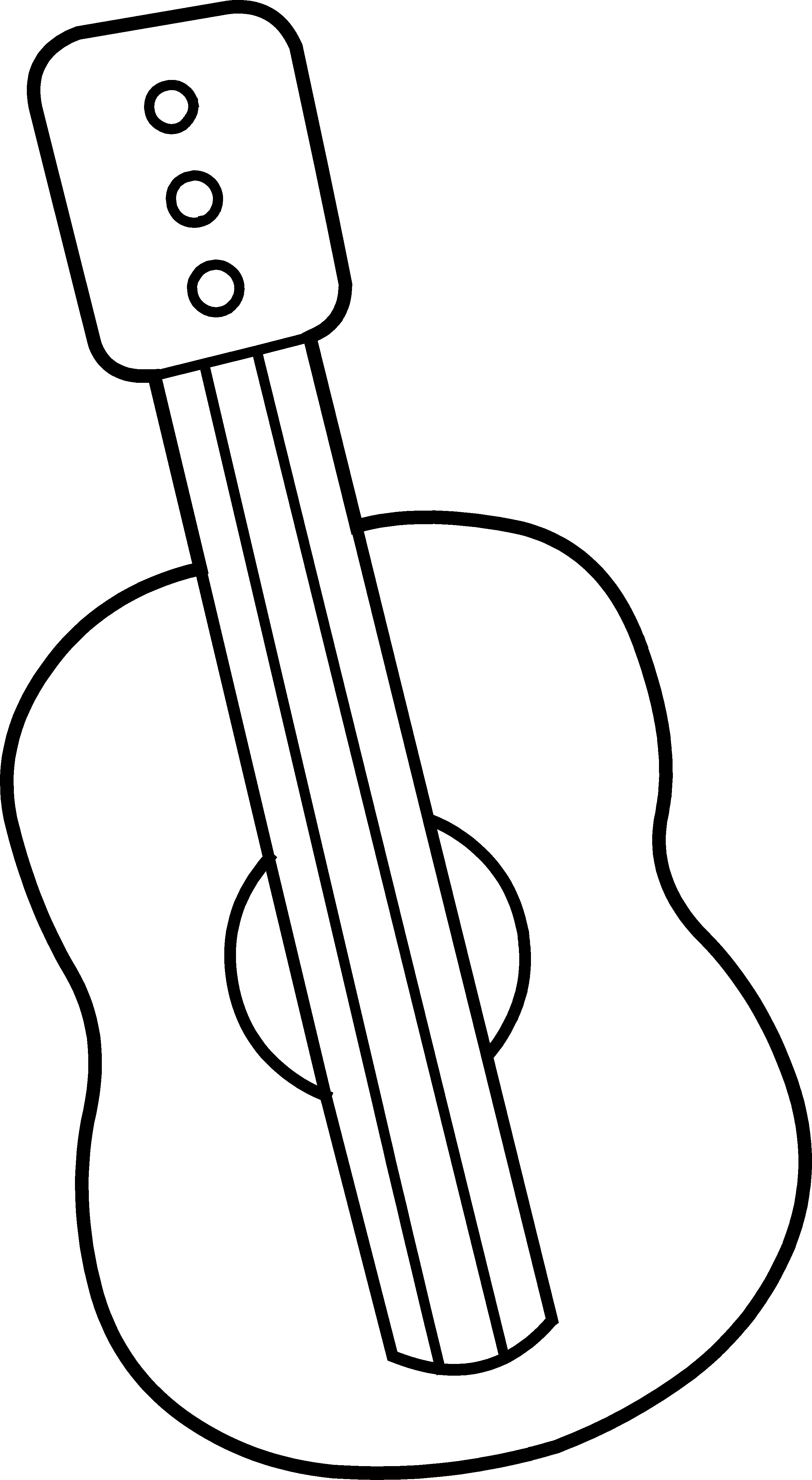 Free Black And White Pictures Of Guitars, Download Free Black And White