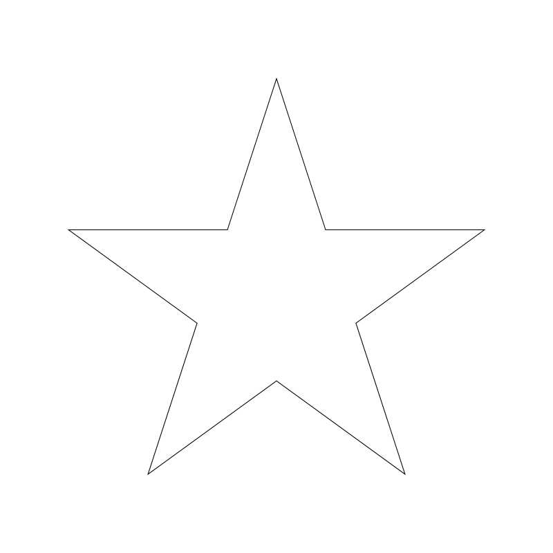 White Star Png Transparent Background