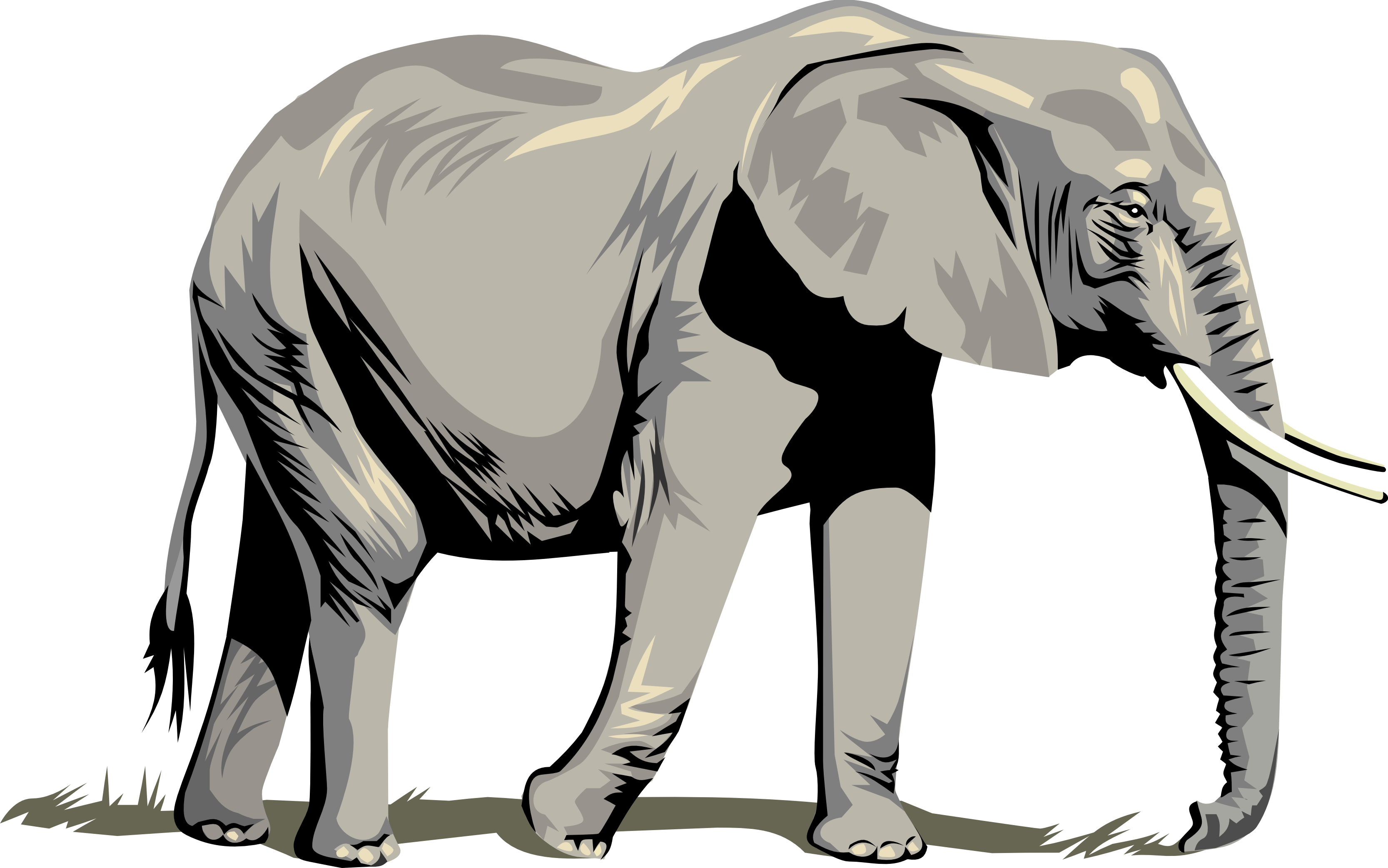 Free Elephant Vector Art, Download Free Elephant Vector Art png images