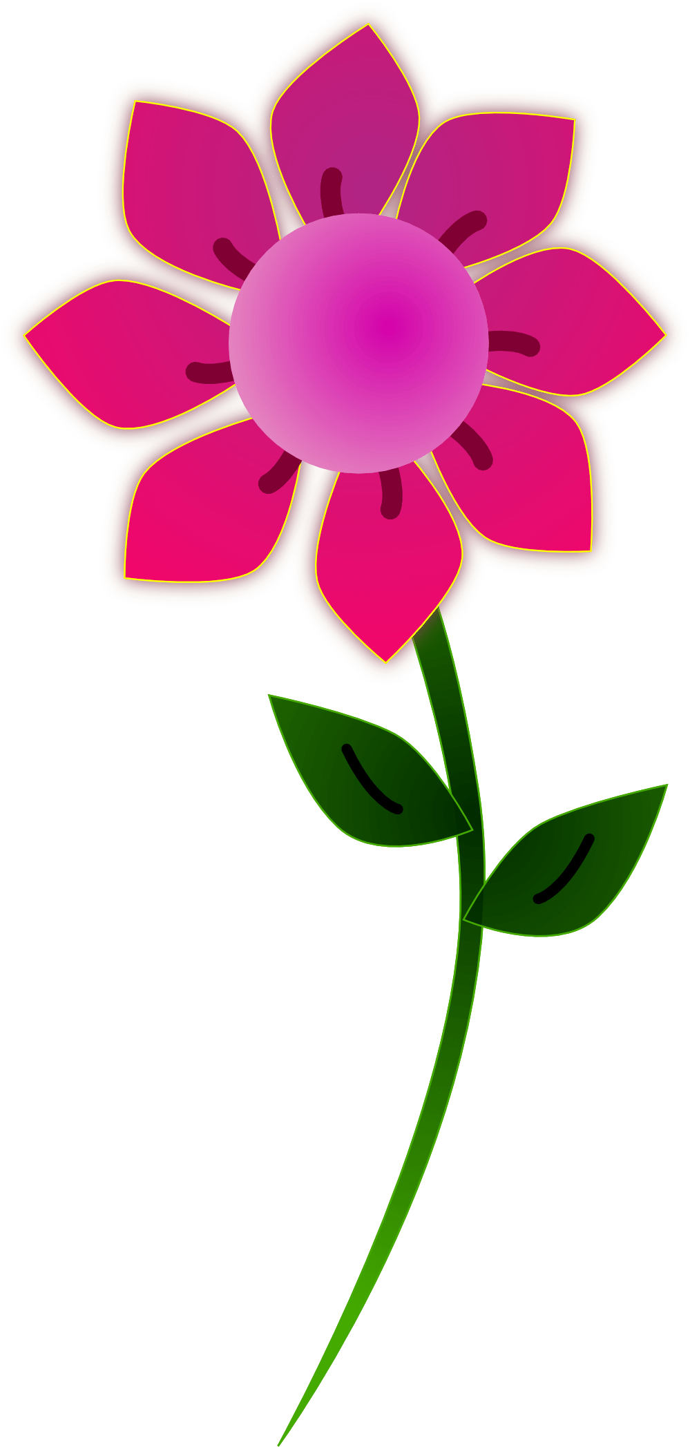 Free Pink Flower Clipart, Download Free Pink Flower Clipart png images