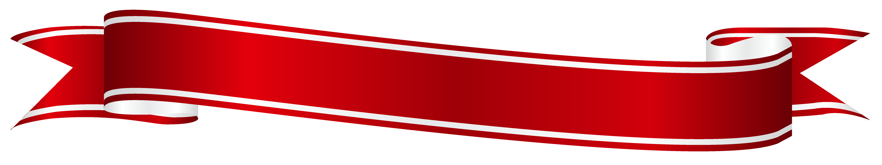 red ribbon banner transparent background Clip Art Library