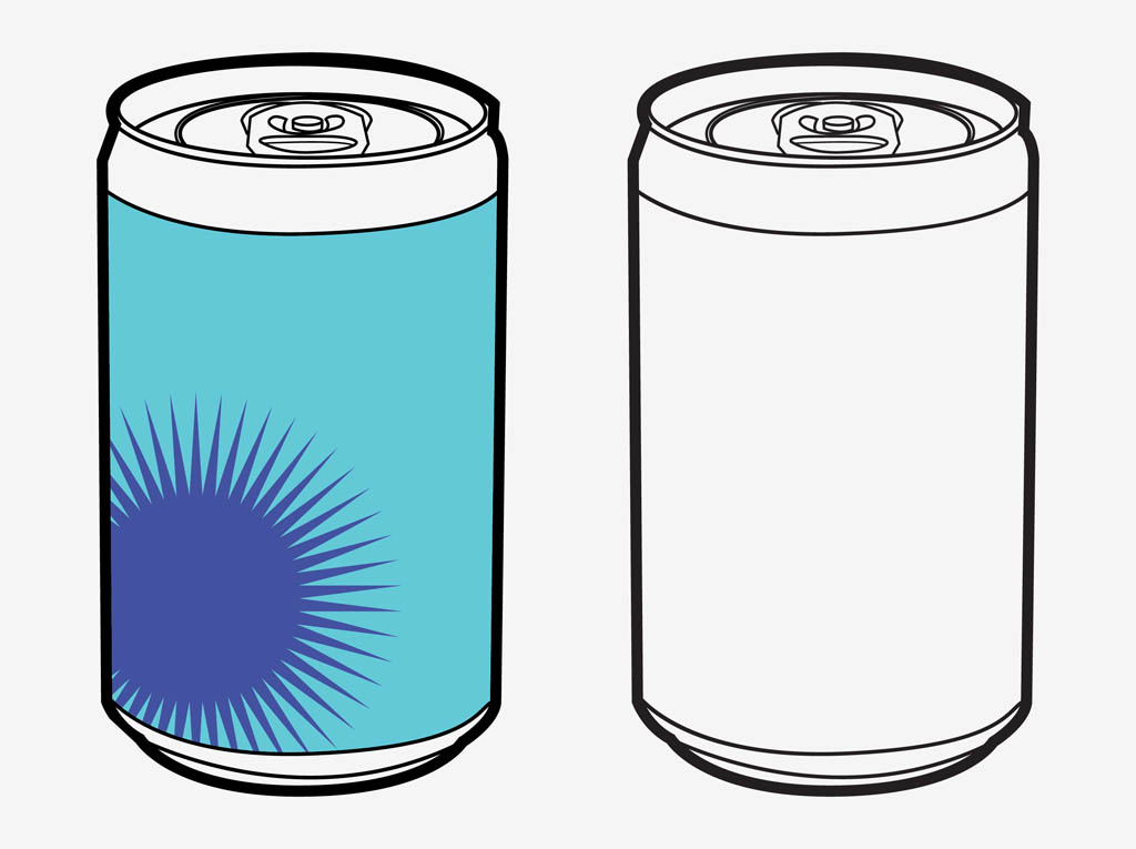 soft drink can template Clip Art Library