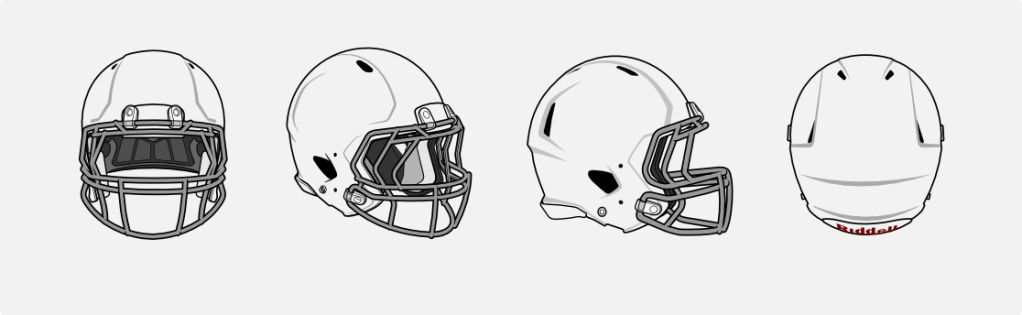 Free Football Helmet Template, Download Free Football Helmet Template