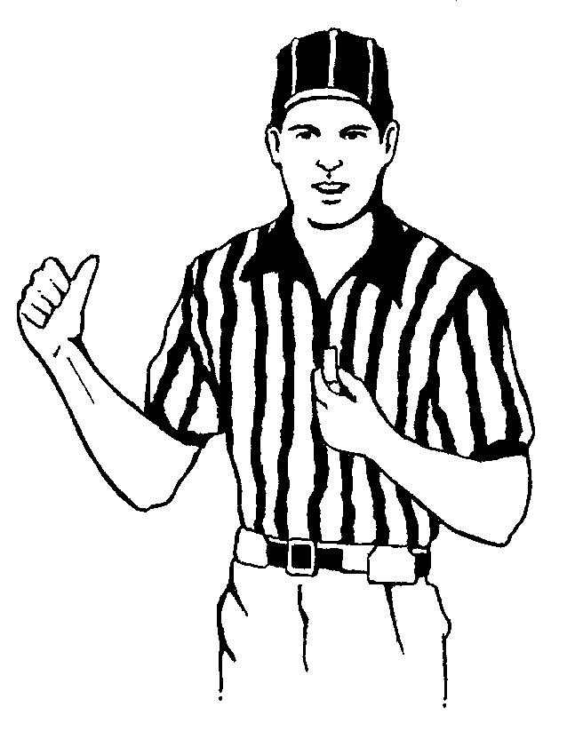 Umpire Coloring Sheet Coloring Pages