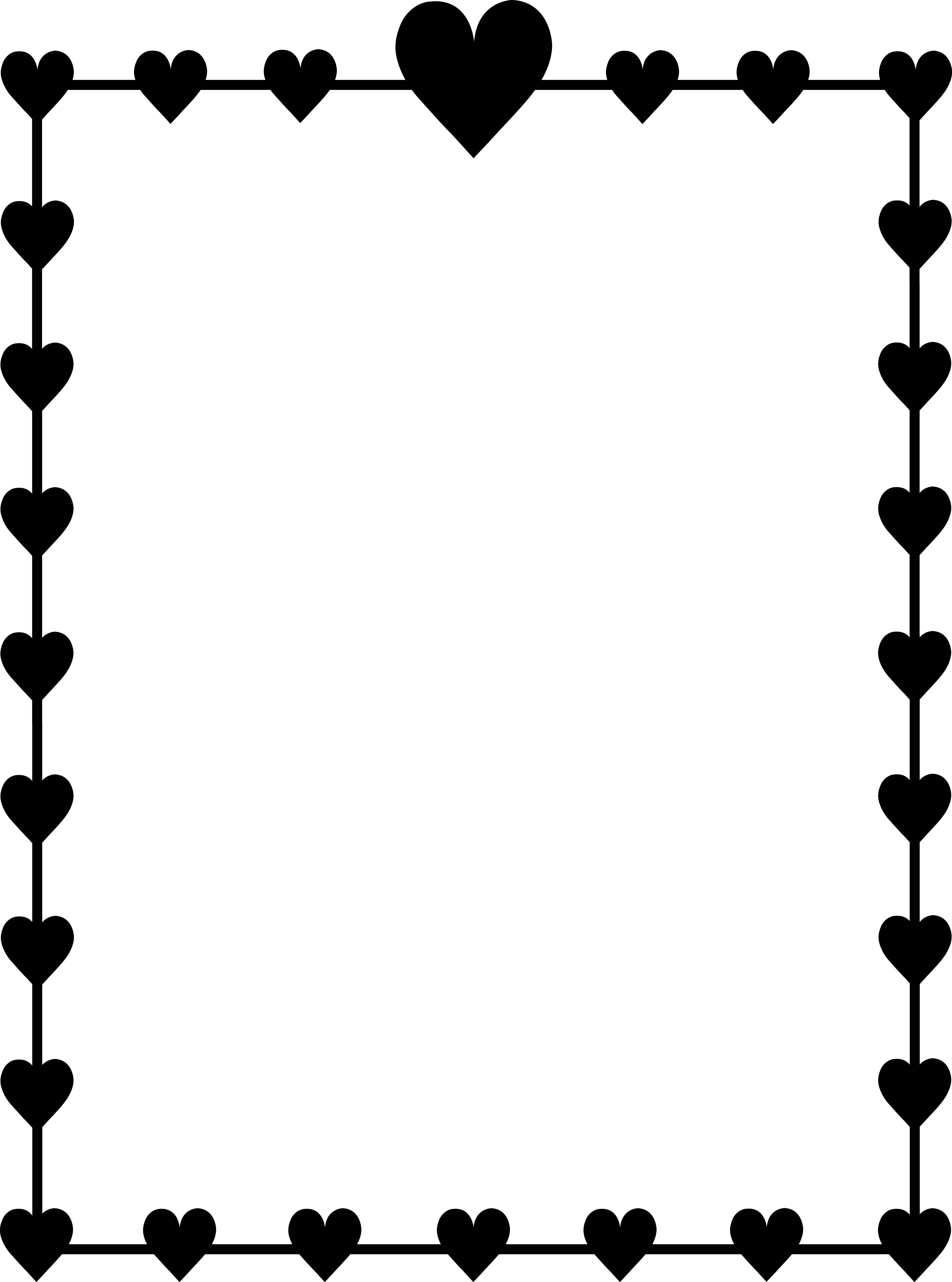 Free Free Heart Border, Download Free Free Heart Border png images