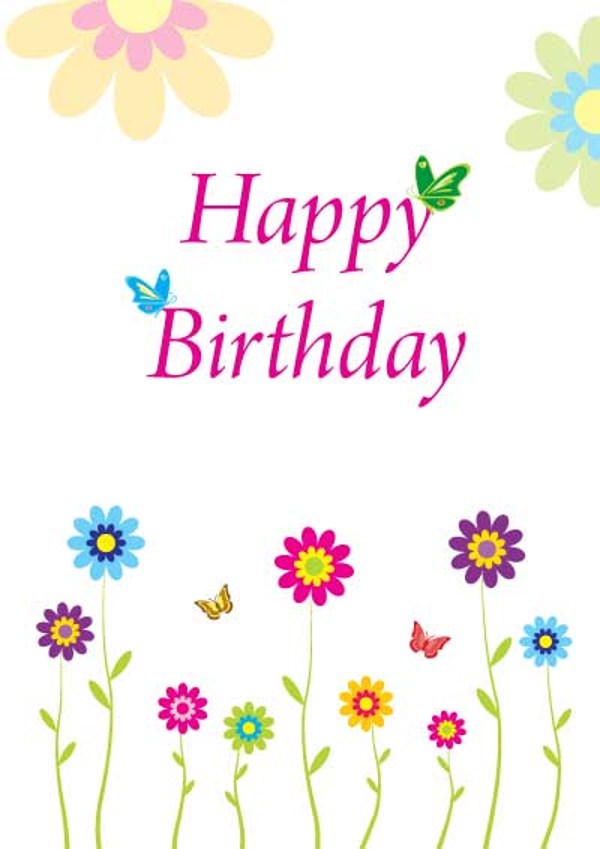 happy birthday images printable Clip Art Library