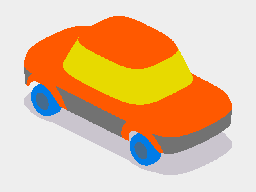 orange car gif animated Clip Art Library
