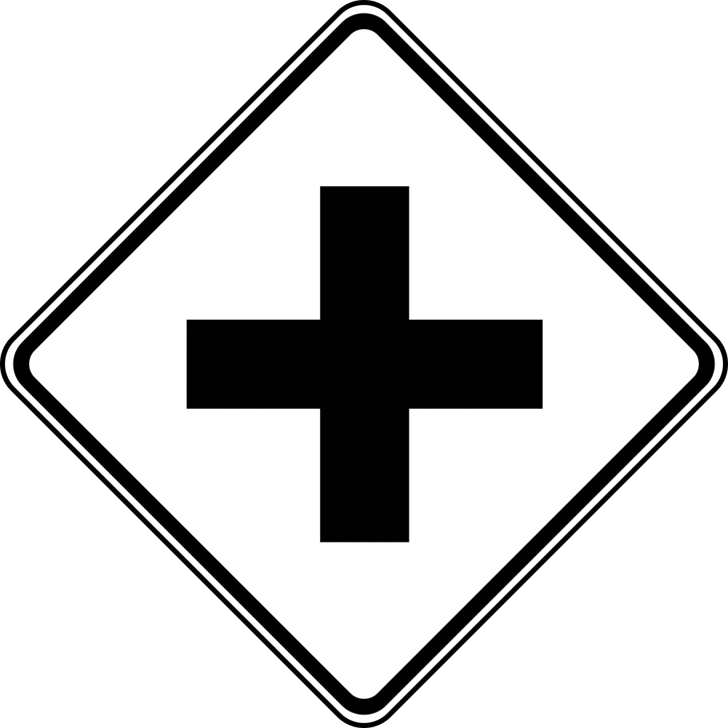Free Black And White Road Signs, Download Free Black And White Road