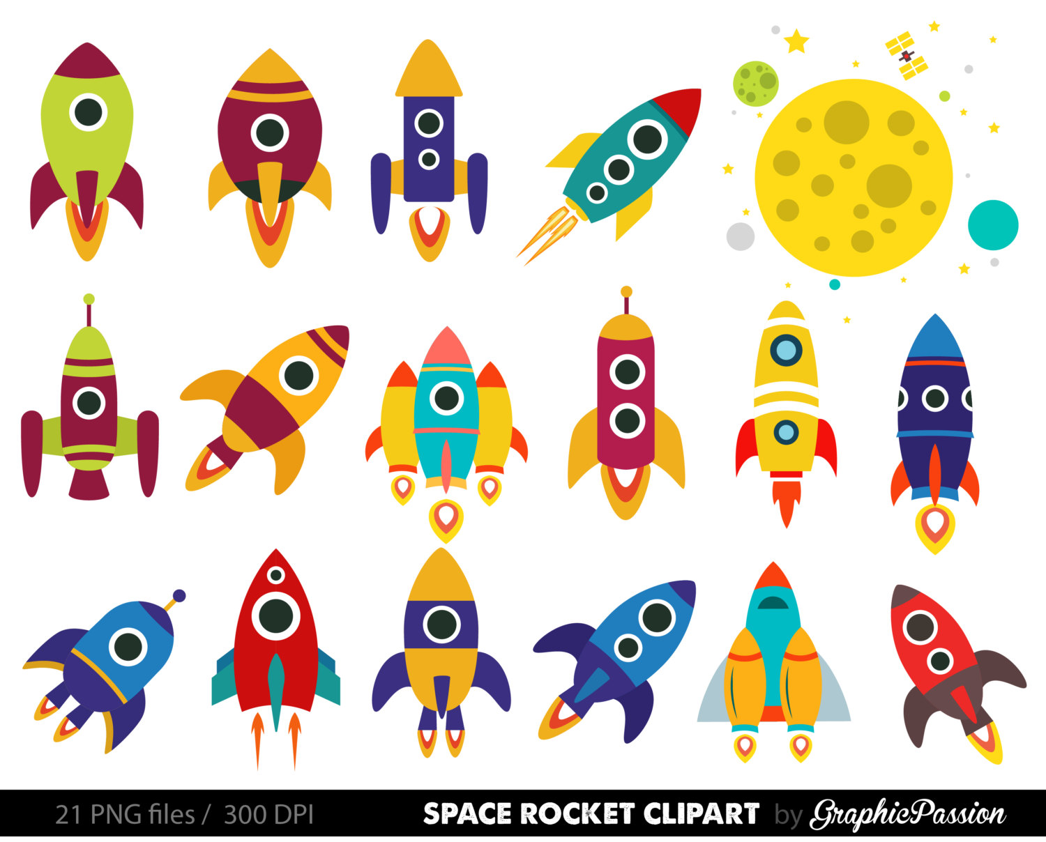 black and white rocket Clip Art Library