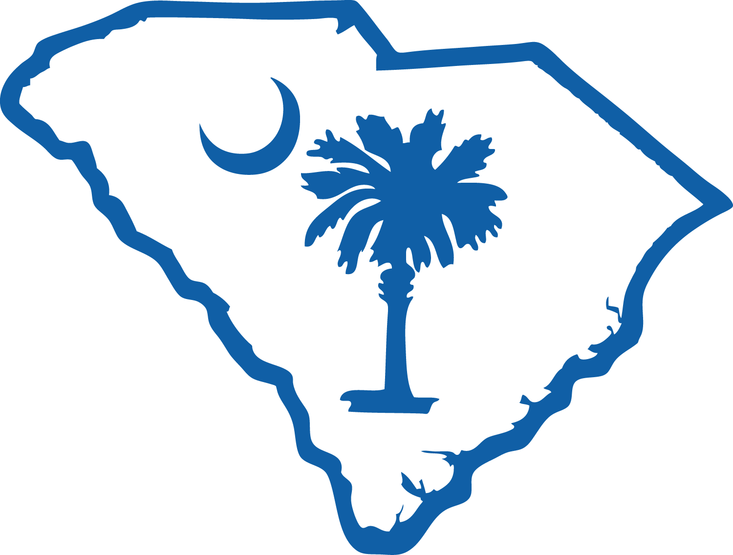 transparent south carolina state flag Clip Art Library